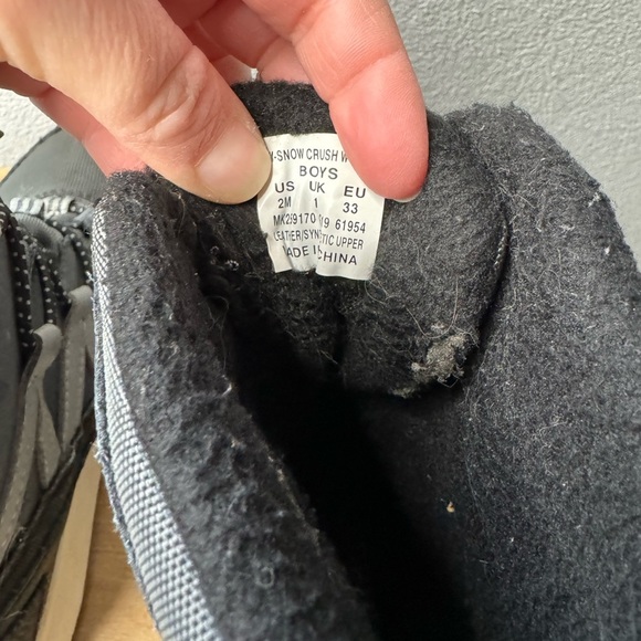 Merrill Snow Crush Kids Winter Snow Boots - Picture 6 of 9